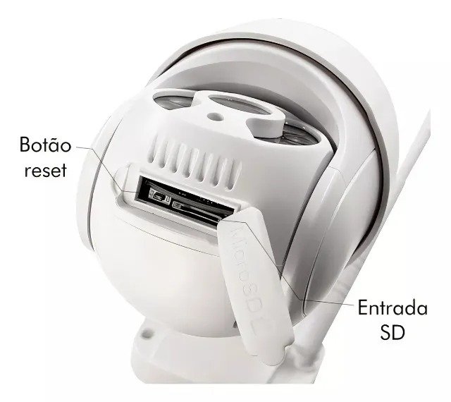 Câmera Wi-Fi Externa Home Smart Dome Ip - Segurança Inteligente com Visão 360º